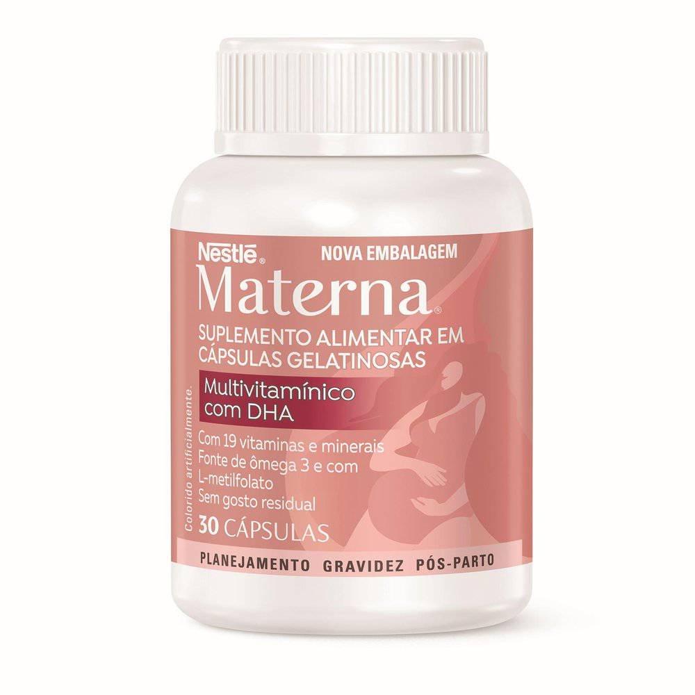 Suplemento Alimentar Materna Multivitamínico Com Dha 30 Unidades - 3