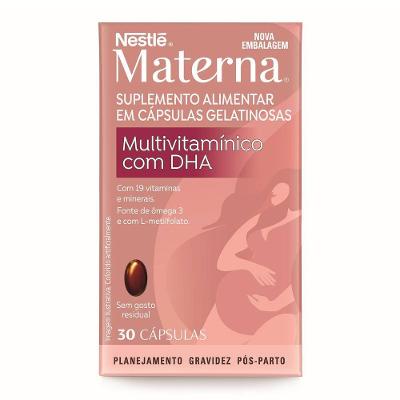 Suplemento Alimentar Materna Multivitamínico Com Dha 30 Unidades