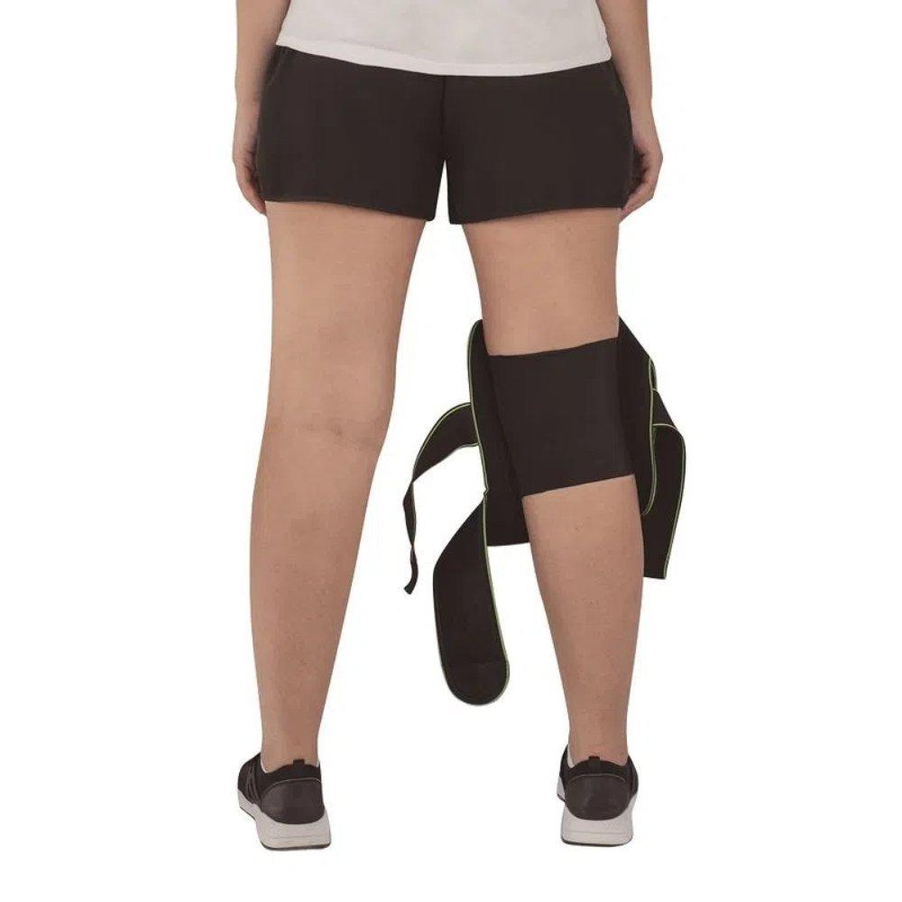 Joelheira Ajustável Com Hastes E Cintas De Compressão Mercur Tamanho Unico - 4