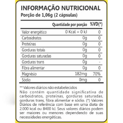 Dimag - Dimagnésio Malato 400mg Maxinutri 60 Cápsulas