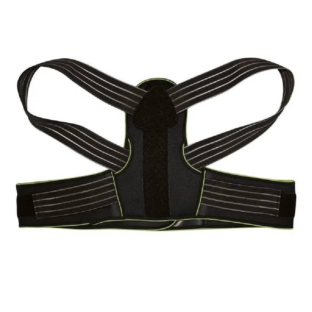 Corretor Postural Com Ajuste Triplo Mercur Preto M - 2