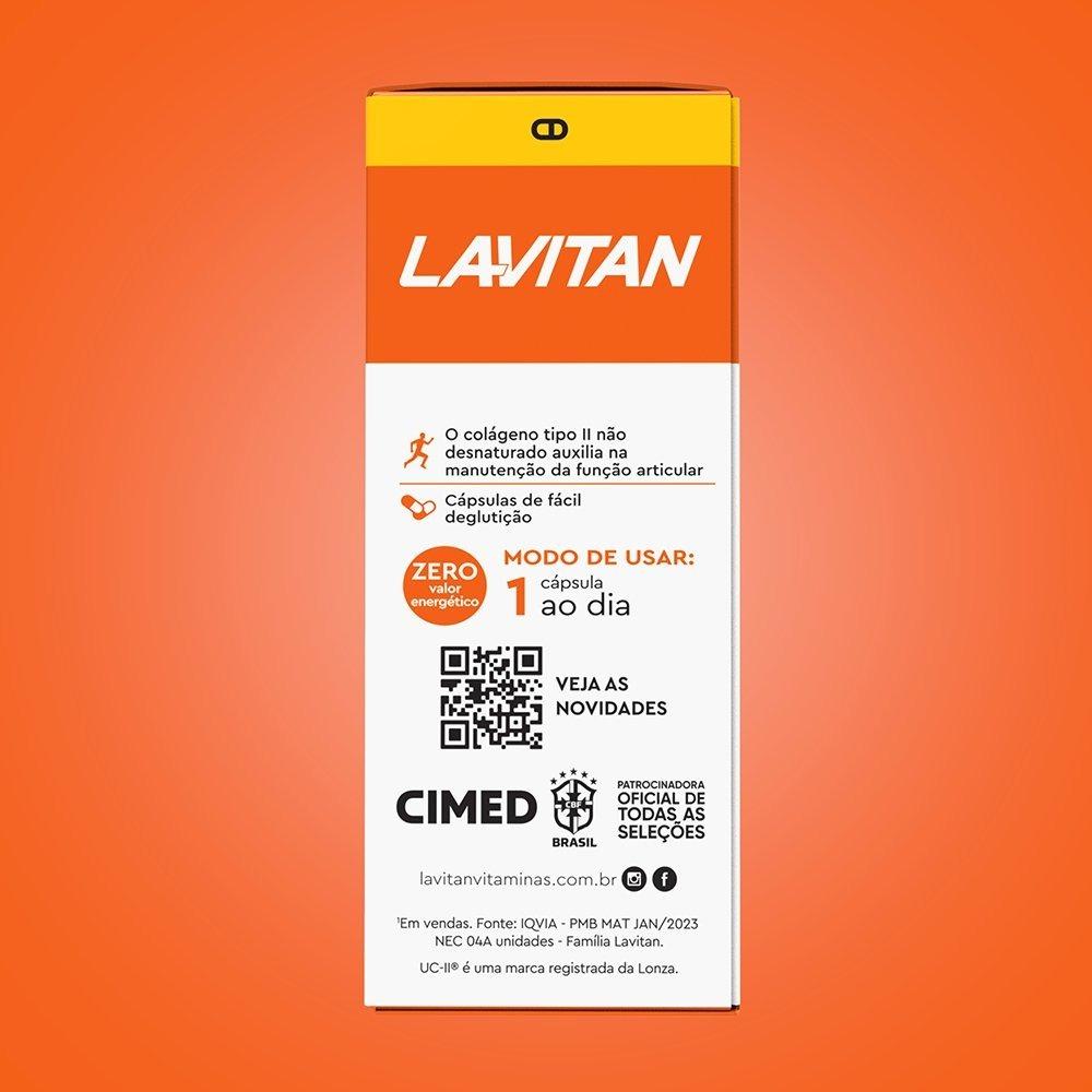 Suplemento Alimentar Lavitan Colágeno Tipo Ii Com 30 Cápsulas - 2