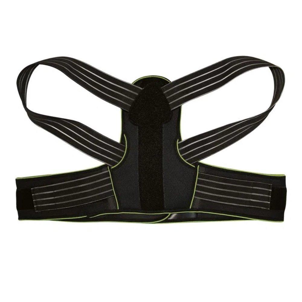 Corretor Postural Com Ajuste Triplo Mercur Preto G - 2