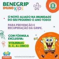 Suplemento Alimentar Benegrip Imuno Kids Sabor Frutas Com Mel 30 Comprimidos Mastigáveis - 3