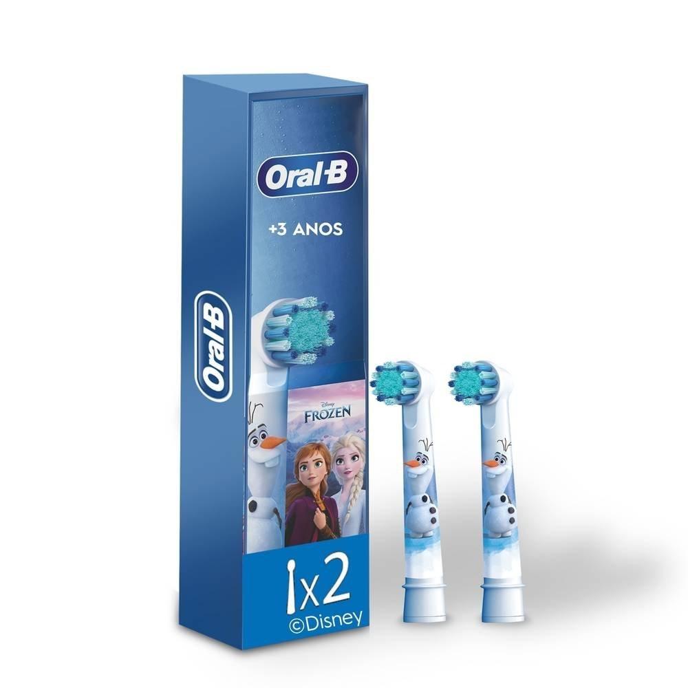 Refil Para Escova Elétrica Infantil Oral-b Frozen 2 Unidades - 1