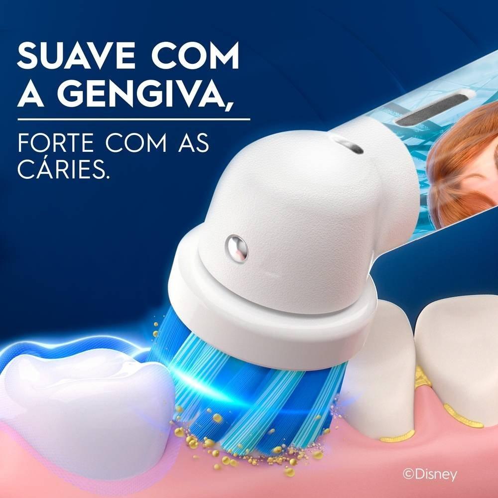 Refil Para Escova Elétrica Infantil Oral-b Frozen 2 Unidades - 3