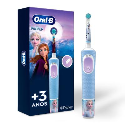 Escova Dental Elétrica Infantil Oral-b Frozen Bivolt