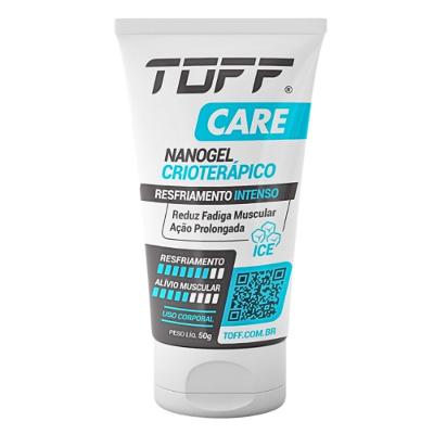 Nanogel Crioterápico Toff Care Muscular Recovery Resfriamento Intenso 50g