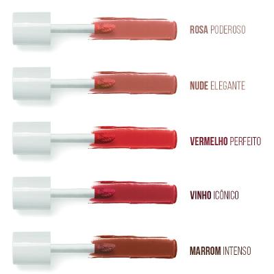 Batom Líquido Soft Velvet Marrom Intenso Panvel Make Up 3,5ml