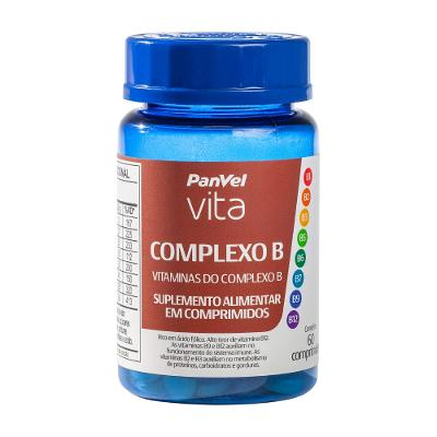 Complexo B Panvel Vita 500mg 60 Comprimidos