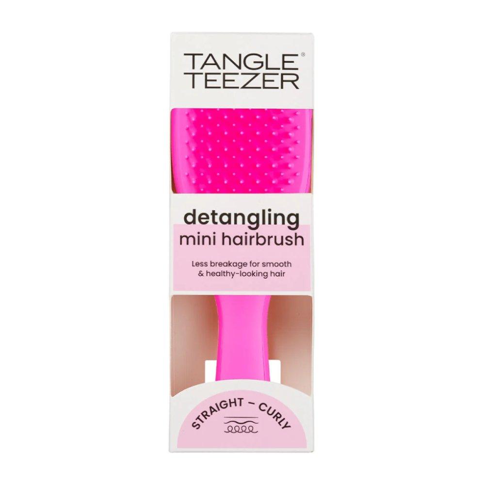 Escova De Cabelo Tangle Teezer The Ultimate Detangler Mini Runway Pink - 1