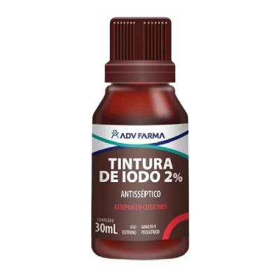 Tintura De Iodo 2% Adv 30ml