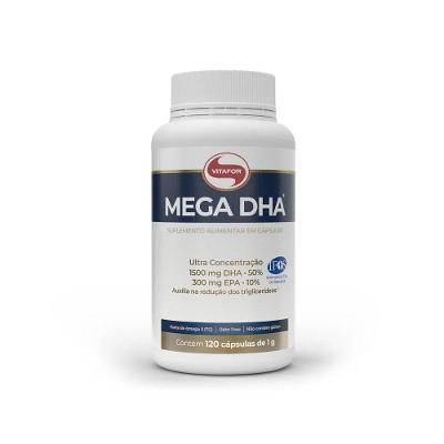 Omega Mega Dha 1000mg Vitafor 120 Capsulas