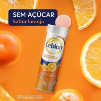 Cebion Vitamina C 1g Sabor Laranja Sem Açúcar Com 10 Comprimidos Efervescentes - 3
