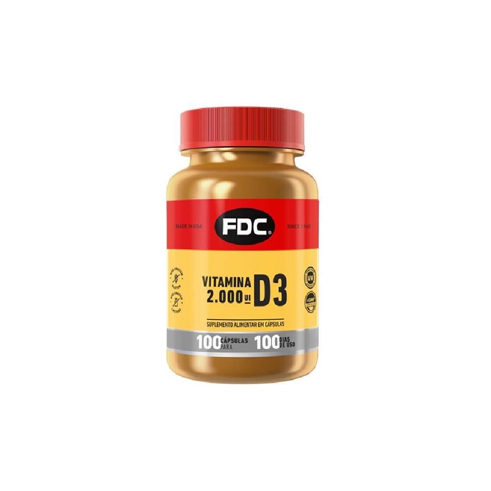 Vitamina D 2000ui Fdc 100 Cápsulas - 1