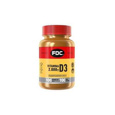 Vitamina D 2000ui Fdc 100 Cápsulas