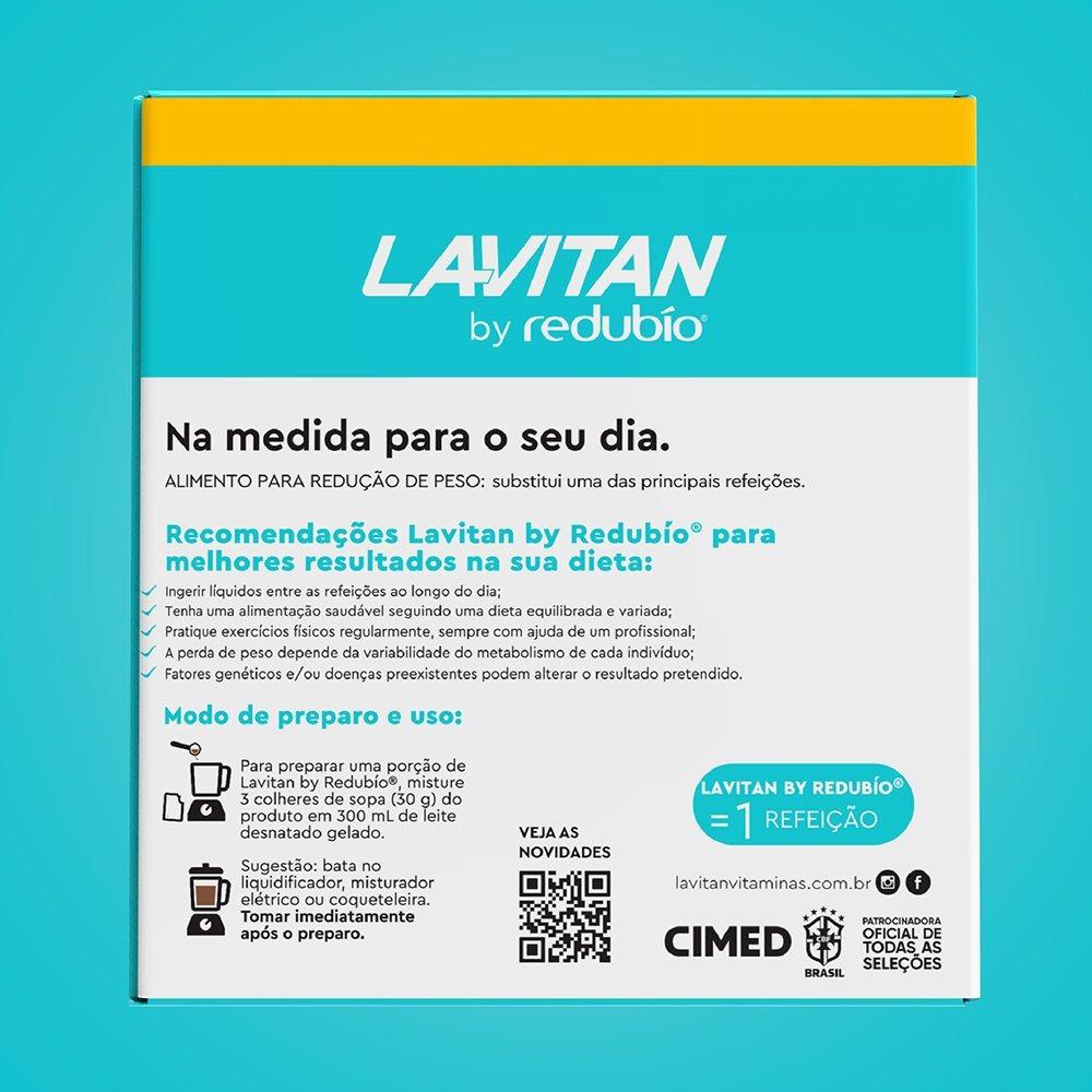 Kit Lavitan By Redubío Shake Para Redução De Peso Chocolate + Morango + Baunilha 630g - 2