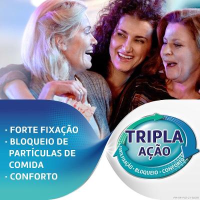 Fixador De Dentadura Ultra Corega Creme Tripla Ação Livre De Zinco Sem Sabor 20g
