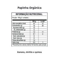 Papinha Papapá Banana, Mirtilo E Quinoa 100g - 2