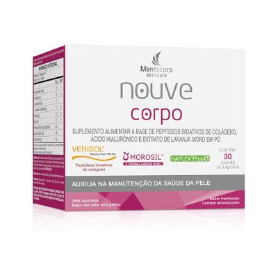 Suplemento Alimentar Nouve Corpo (morosil) Sabor Framboesa 30 Sachês