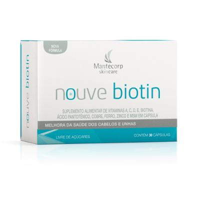 Suplemento Alimentar Nouve Biotin 30 Cápsulas