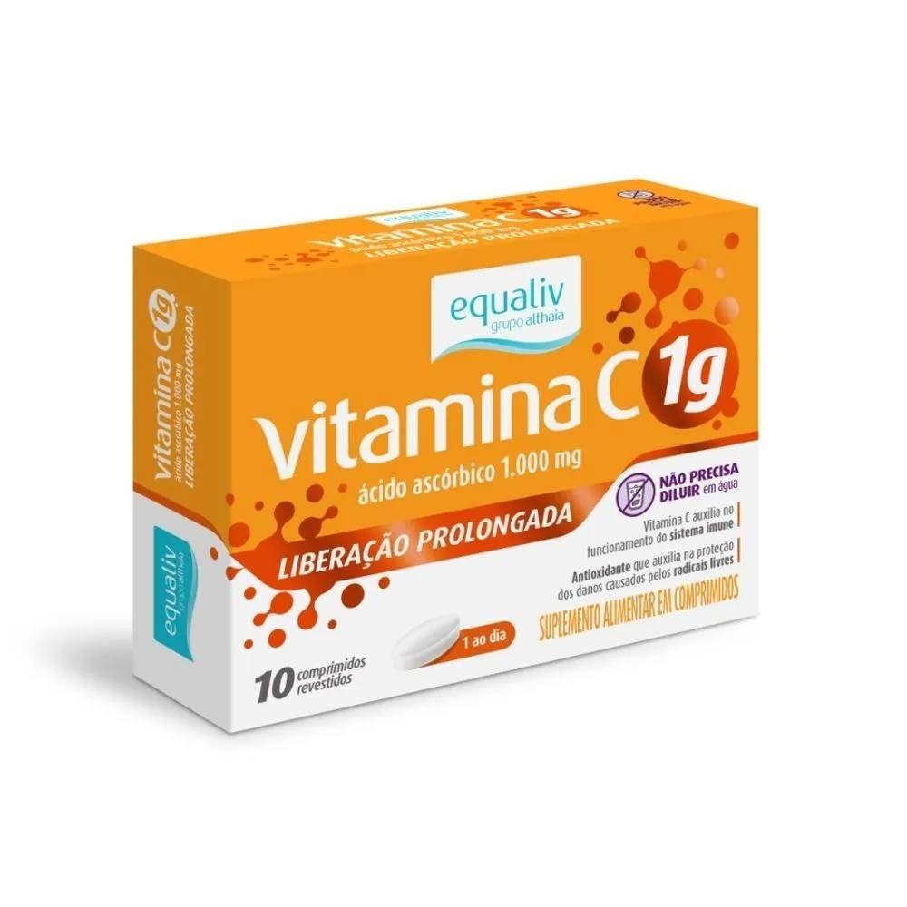 Equaliv Vitamina C 1g 10 Comprimidos - 1