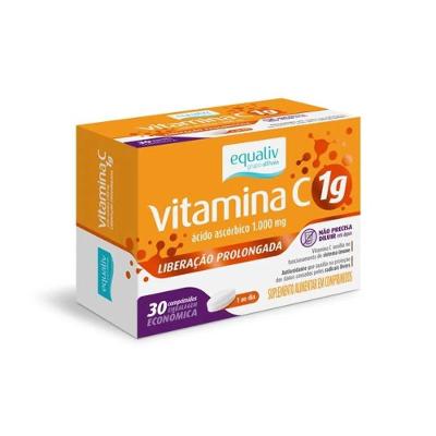 Equaliv Vitamina C 1g 30 Comprimidos