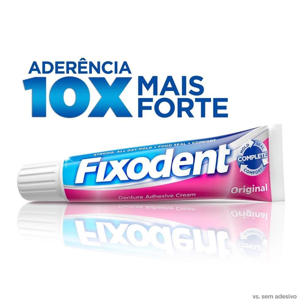 Creme Fixador De Dentadura Fixodent Original 68g - 2