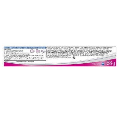 Creme Fixador De Dentadura Fixodent Original 68g