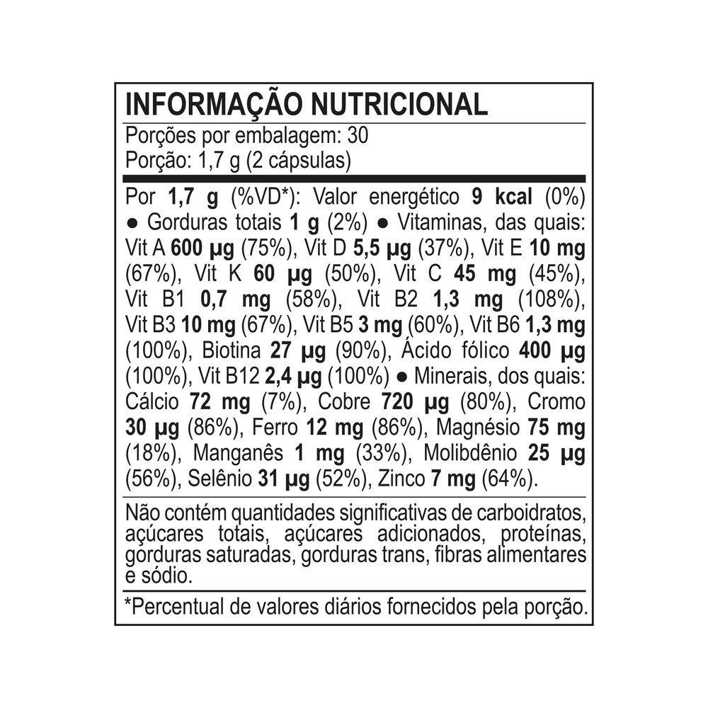 Suplemento Alimentar Nutren A-z Mulher 60 Cápsulas - 4