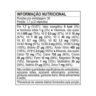 Suplemento Alimentar Nutren A-z Mulher 60 Cápsulas