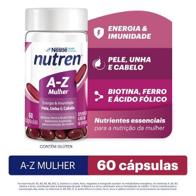 Suplemento Alimentar Nutren A-z Mulher 60 Cápsulas