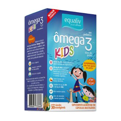 Ômega 3 Equaliv Kids 30 Cápsulas