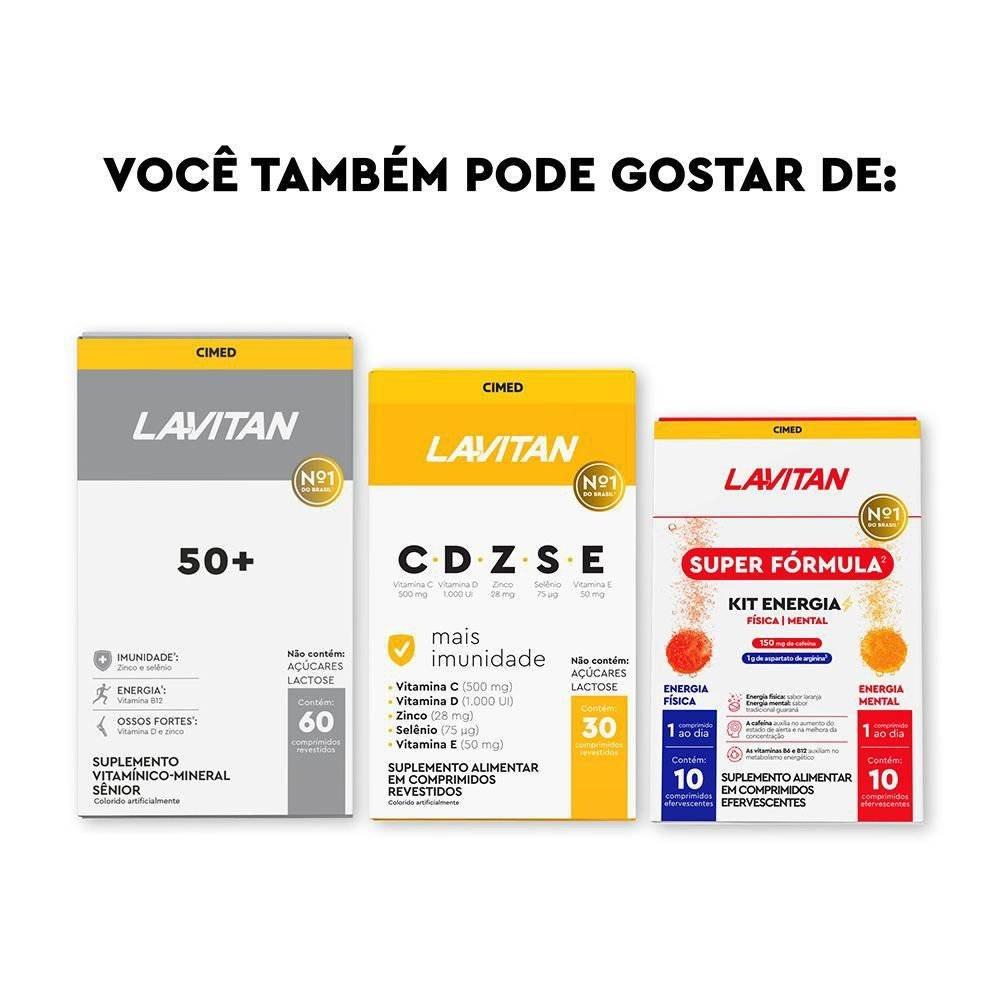 Suplemento Alimentar Lavitan Luteína Com 60 Comprimidos - 4