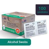 Álcool Swab Bd Com 100 - 1