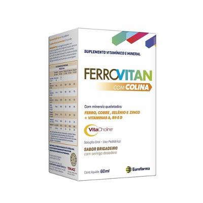 Ferrovitan Com Colina 60ml