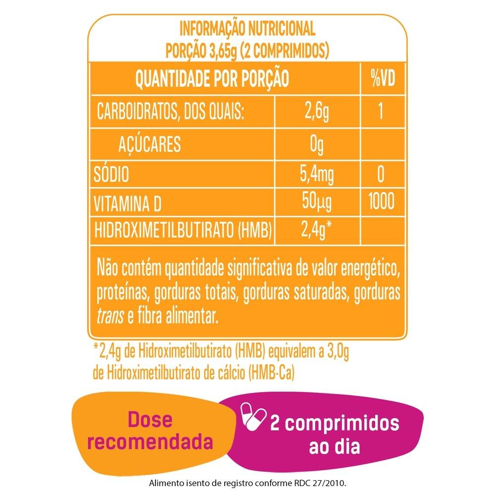 Vitamina D Addera + Muscular Hmb 2.000 Ui 60 Comprimidos Revestidos - 2