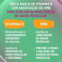 Vitamina D Addera + Muscular Hmb 2.000 Ui 60 Comprimidos Revestidos - 3