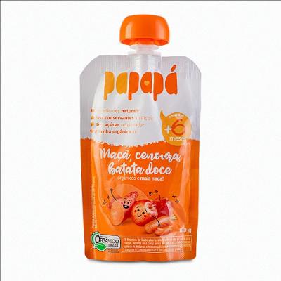 Papinha Papapá Maçã, Batata Doce E Cenoura 100g
