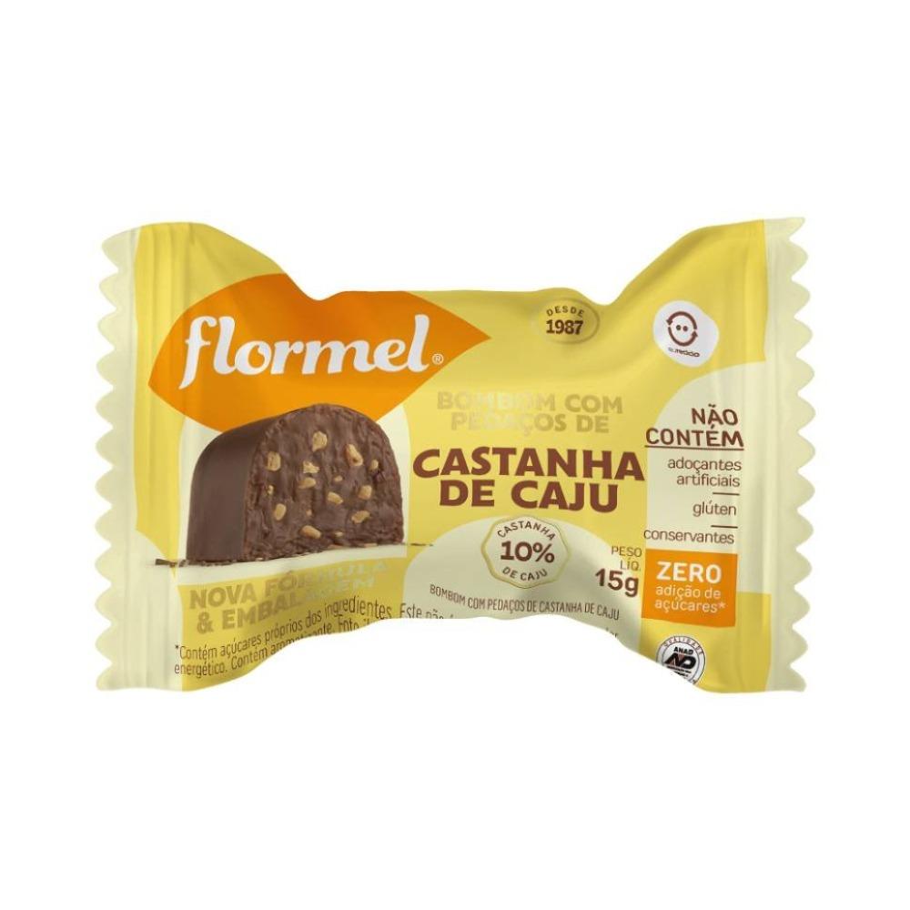 Bombom Flormel Com Castanha De Caju 12g - 1