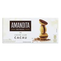 Chocolate Amandita Wafer Com Recheio De Creme Com Cacau 200g - 1
