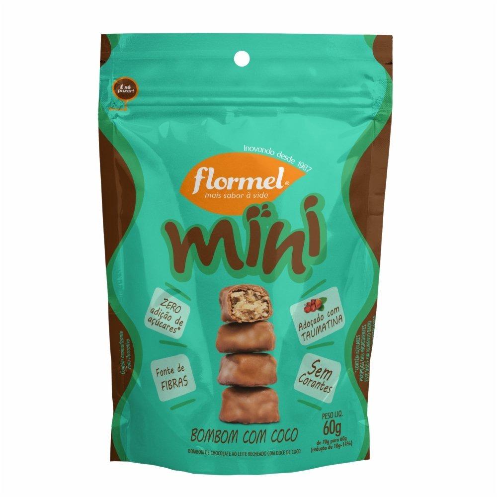 Bombom Flormel Mini Coco 60g - 1