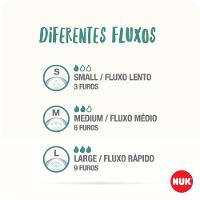 Bico Para Mamadeira Nuk Essense Flow Fluxo Rápido Com 2 Unidades - 4