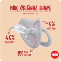 Chupeta Nuk Classic Rosa 0 A 6 Meses Com 1 Unidade - 3