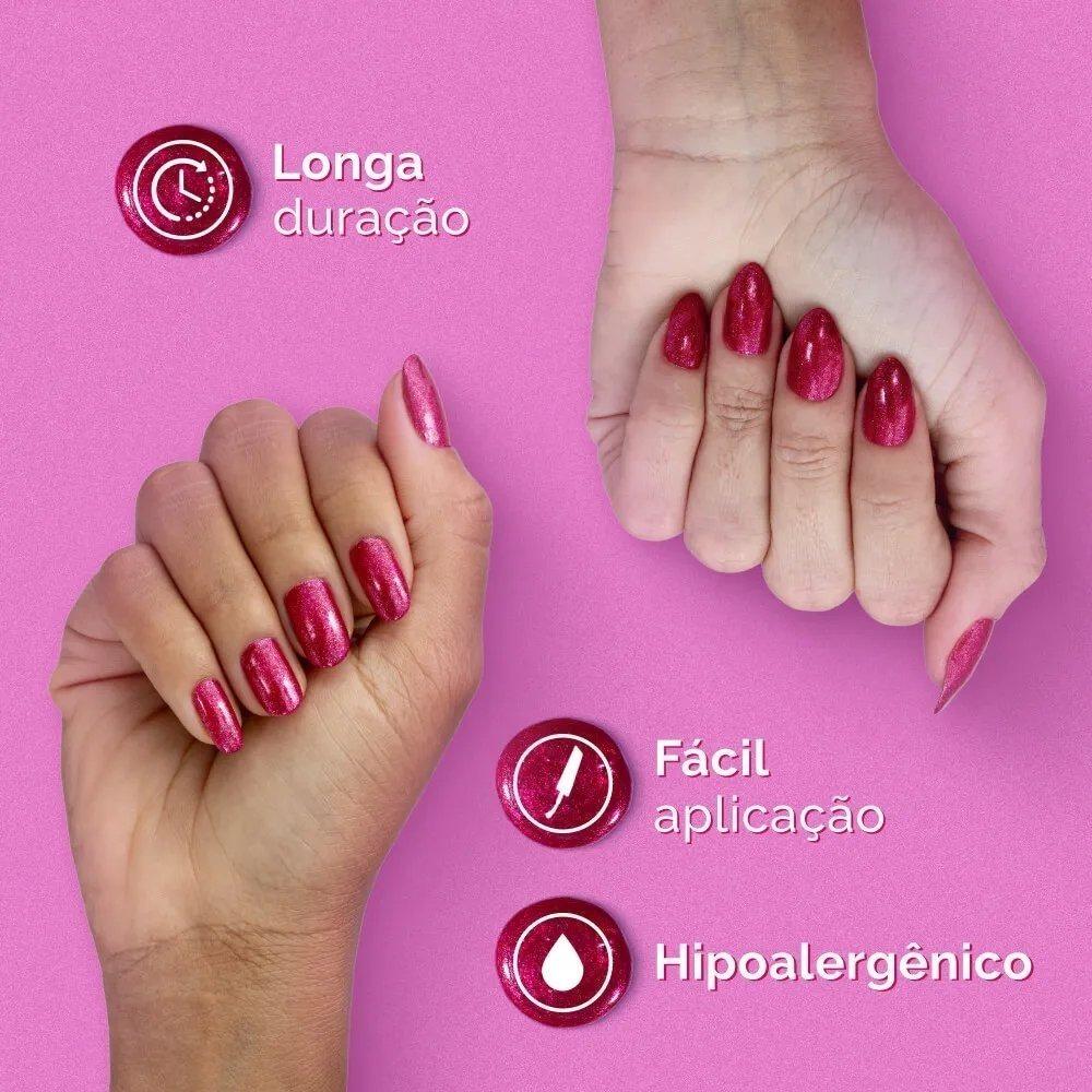 Esmalte Risqué & Doritos Metálico Sou Topping 8ml - 3