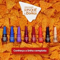 Esmalte Risqué & Doritos Metálico Sou Topping 8ml - 4
