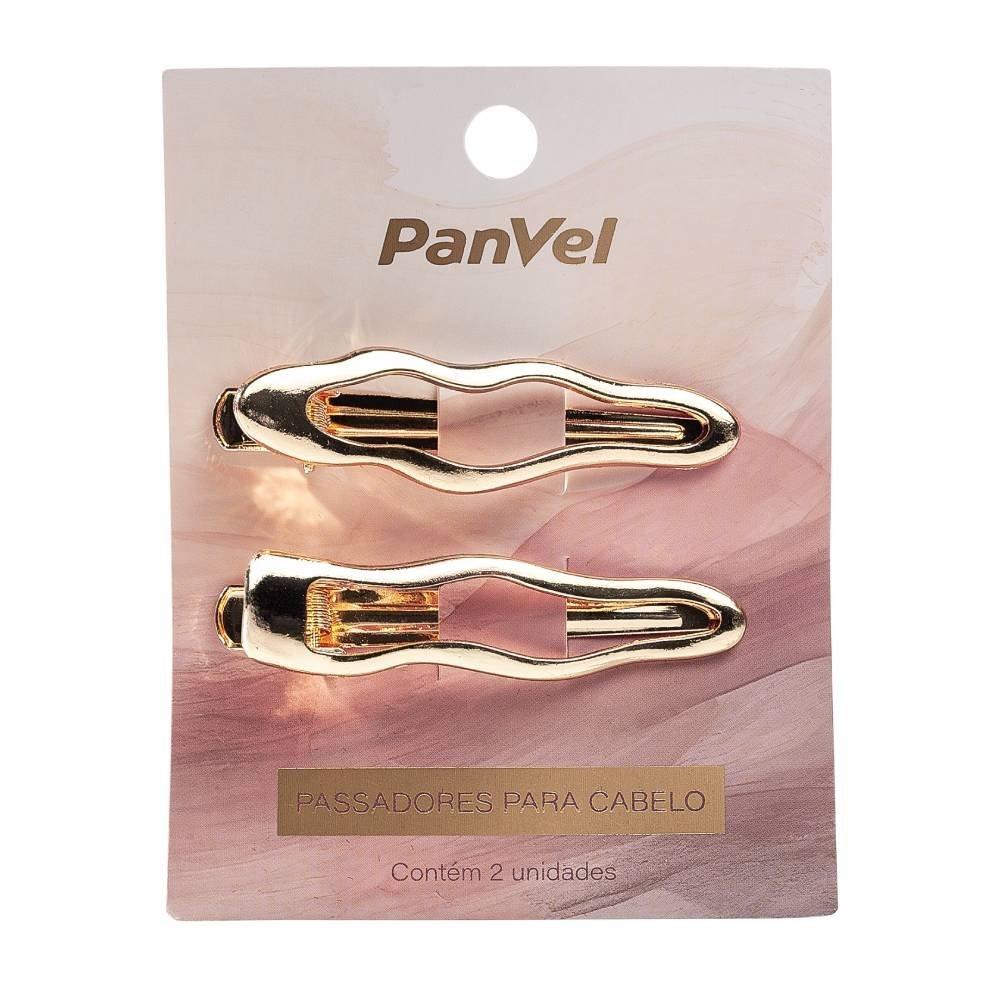 Kit Com 2 Presilhas De Metal Panvel New Classic Iconic Edition Dourado - 1