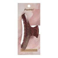 Piranha De Cabelo Acrílico Média Panvel New Classic Iconic Edition Glitter Marrom - 1