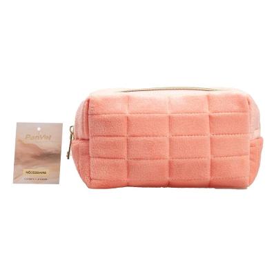 Nécessaire De Veludo Panvel New Classic Iconic Edition Rose