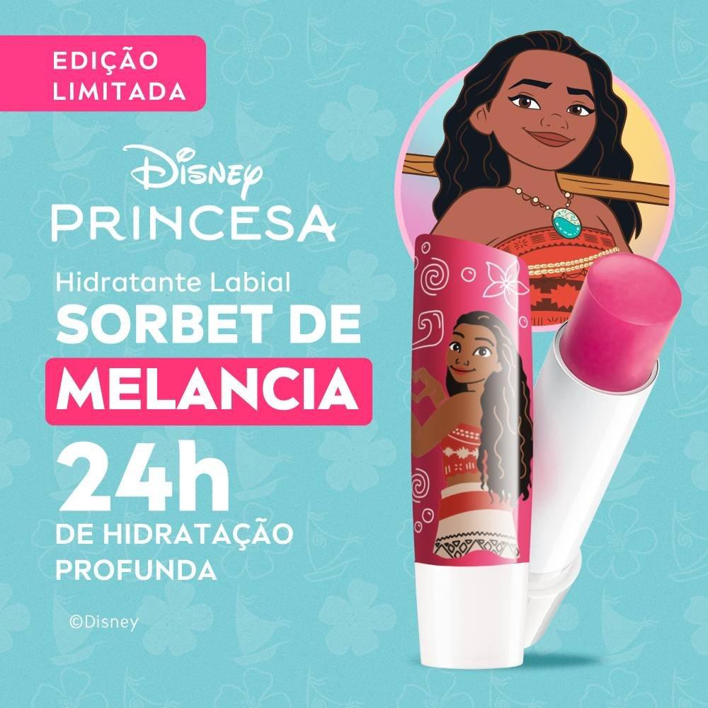 Hidratante Labial Nivea Sorbet De Melancia Ed. Limitada Moana Disney Princesas 4,8g - 3